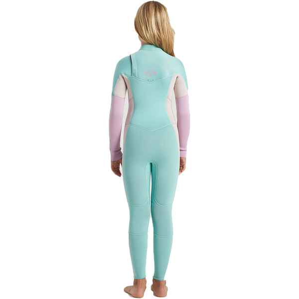 2020 Billabong Junior Girls Synergy 5 4mm Chest Zip Wetsuit U45B30